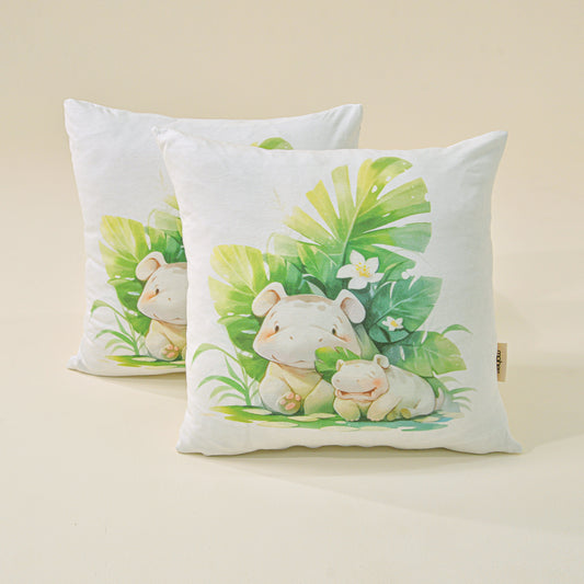 Digital Printed Cushion Covers - (Pack of 2)