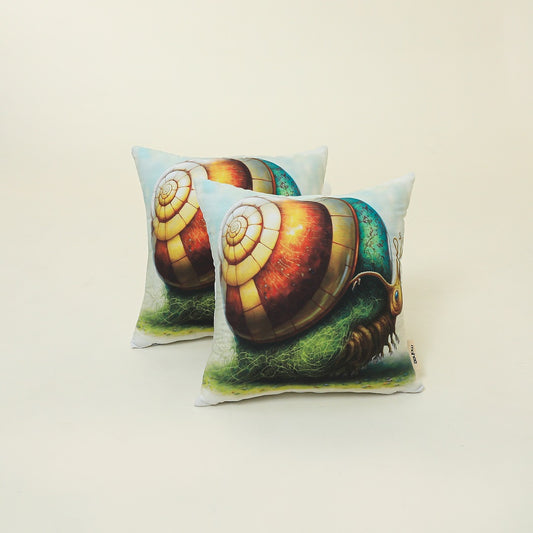 Digital Printed Cushion Covers - (Pack of 2)