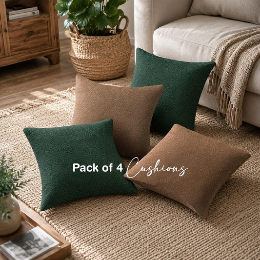 Woodland Weave Cushion Covers (Pack of 4)