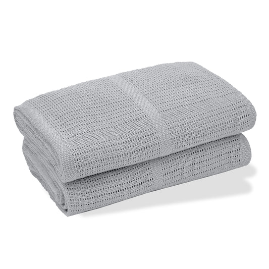 Baby Cellular Blanket - Grey