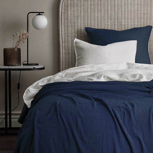 Pageant Blue Blanket/Throw