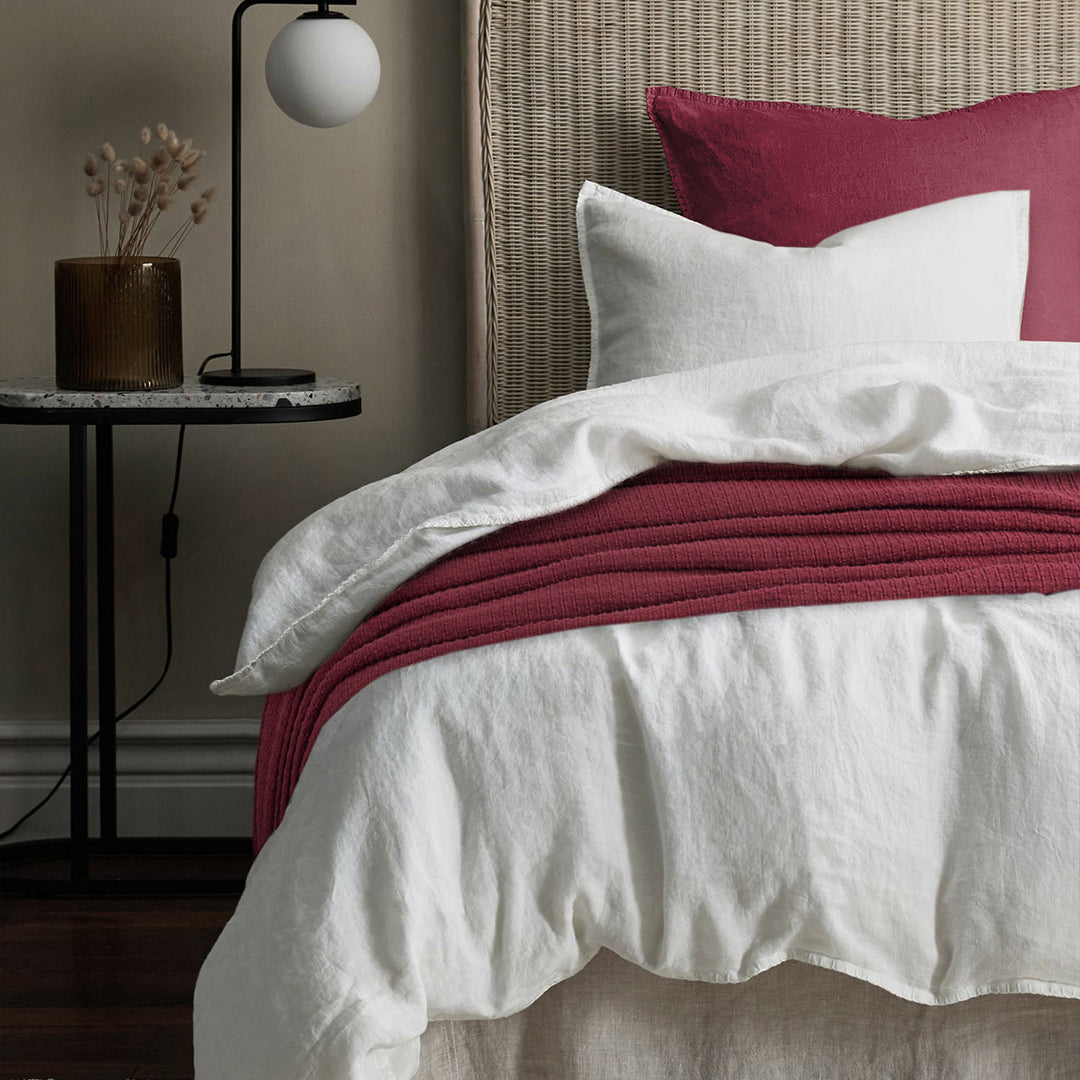 mahee.pk cordovan red blanket