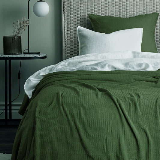 Garden Green Blanket/Throw